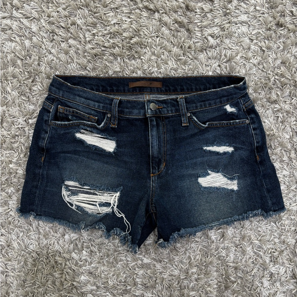 Joe’s Jeans Women’s Short Denim Distressed Shorts Size 30